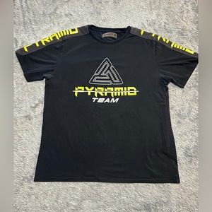 MENS BLACK PYRAMID XL SHORT SLEEVE TEE